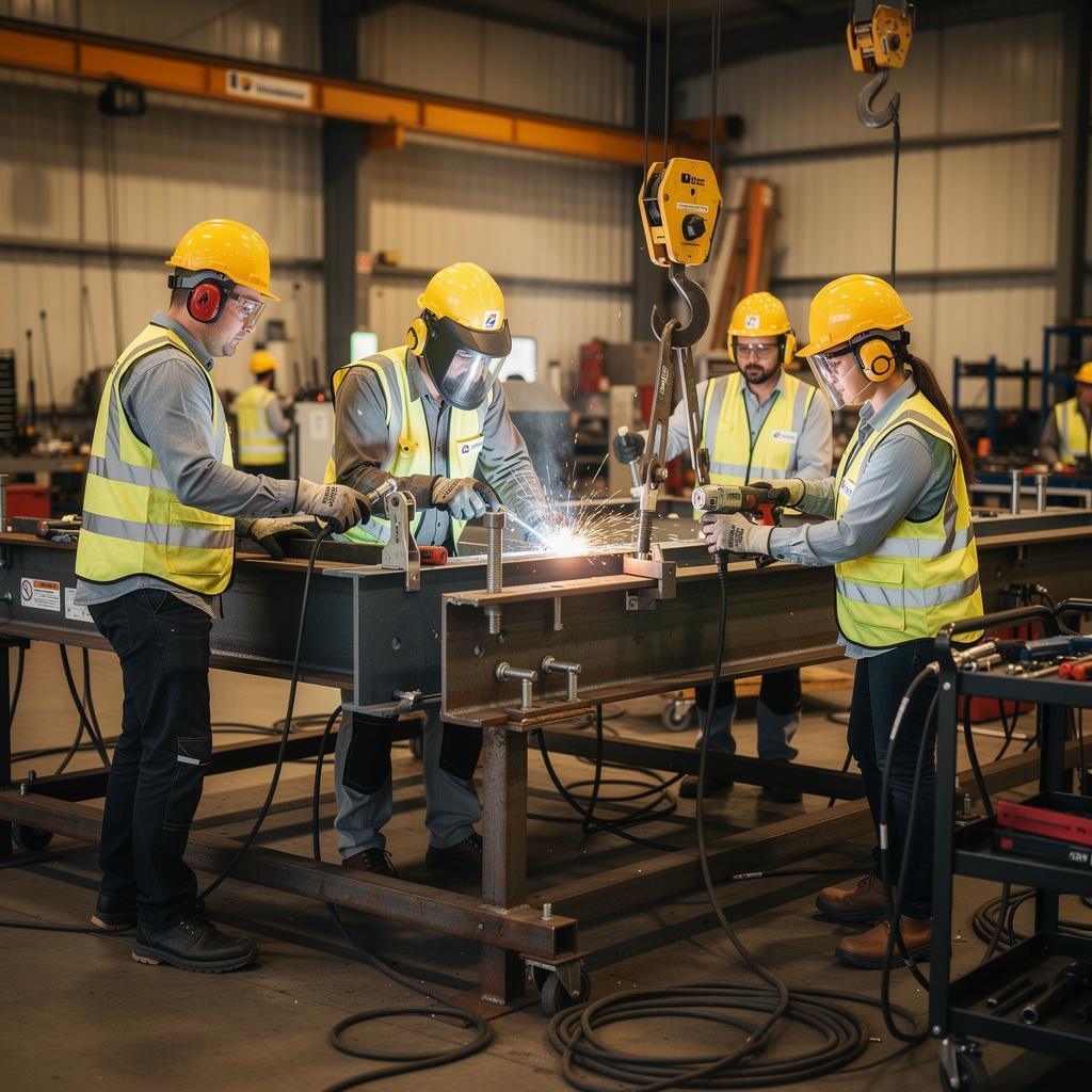 Attraktive Arbeitsbedingungen und Weiterentwicklungsmöglichkeiten in der Industriemontage