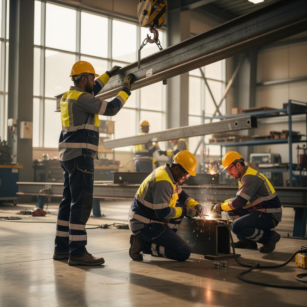 Fachkräfte für Industriemontagen, Metallbau und Anlagenmontage