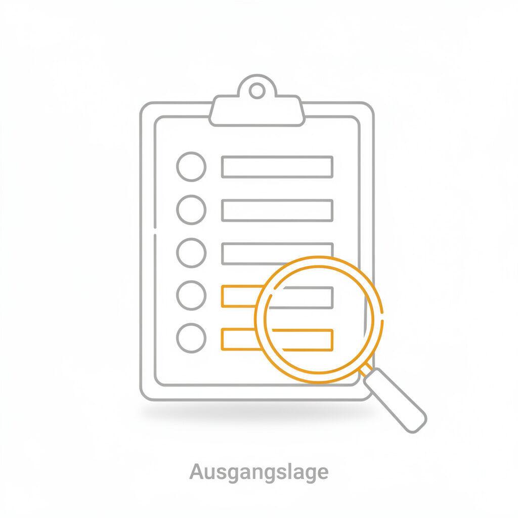 Schritt 1: Ausgangslage