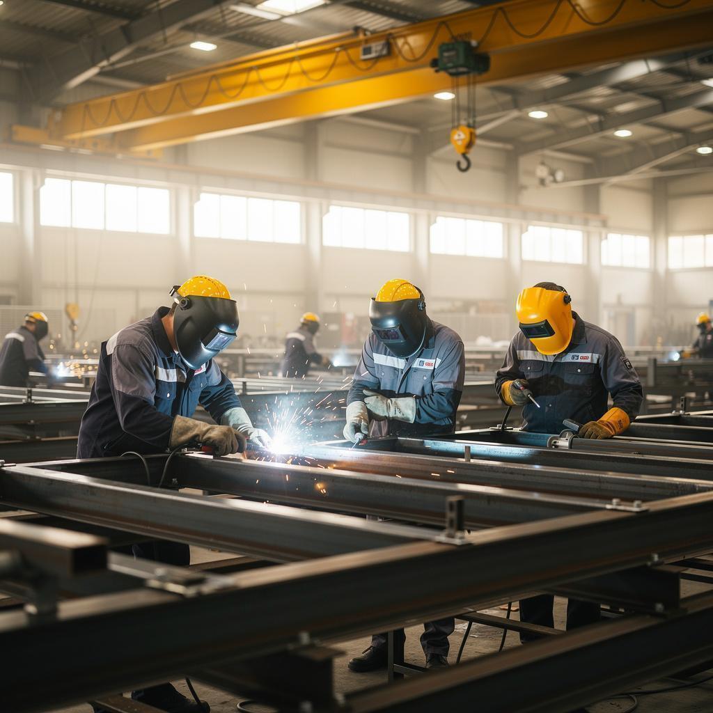 Unser Leistungsspektrum in Industriemontagen und Metallbau